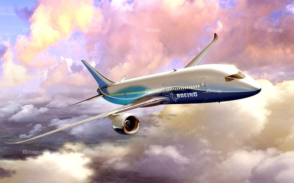 Boeing flight