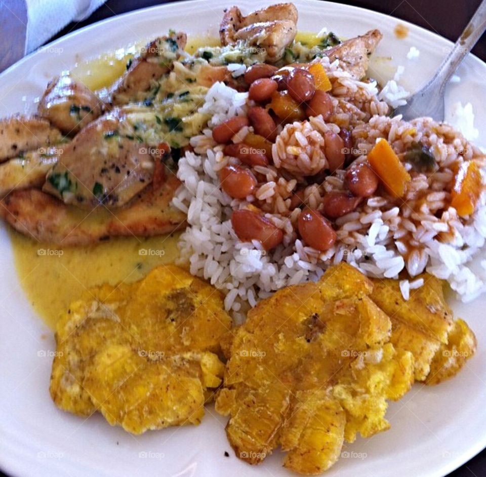 My Dominican Lunch