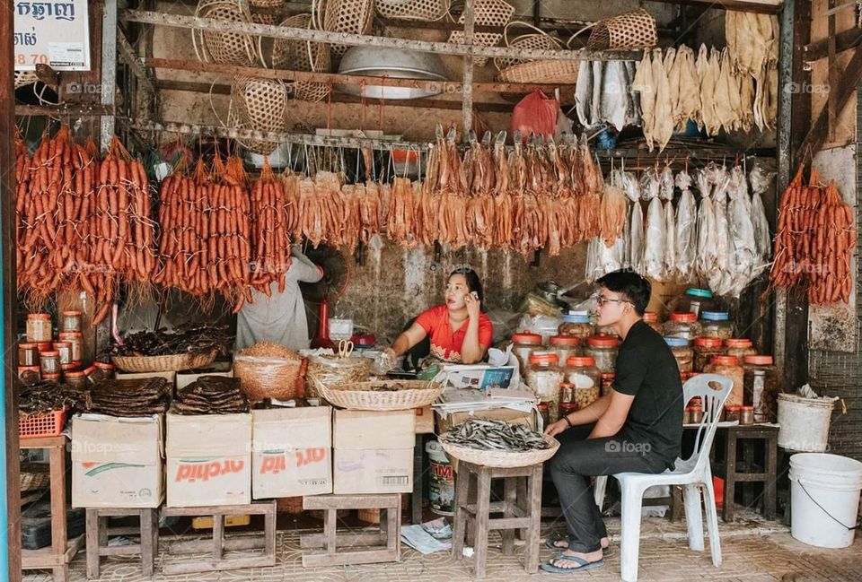 Market, People, Shopping, Sell, Sale