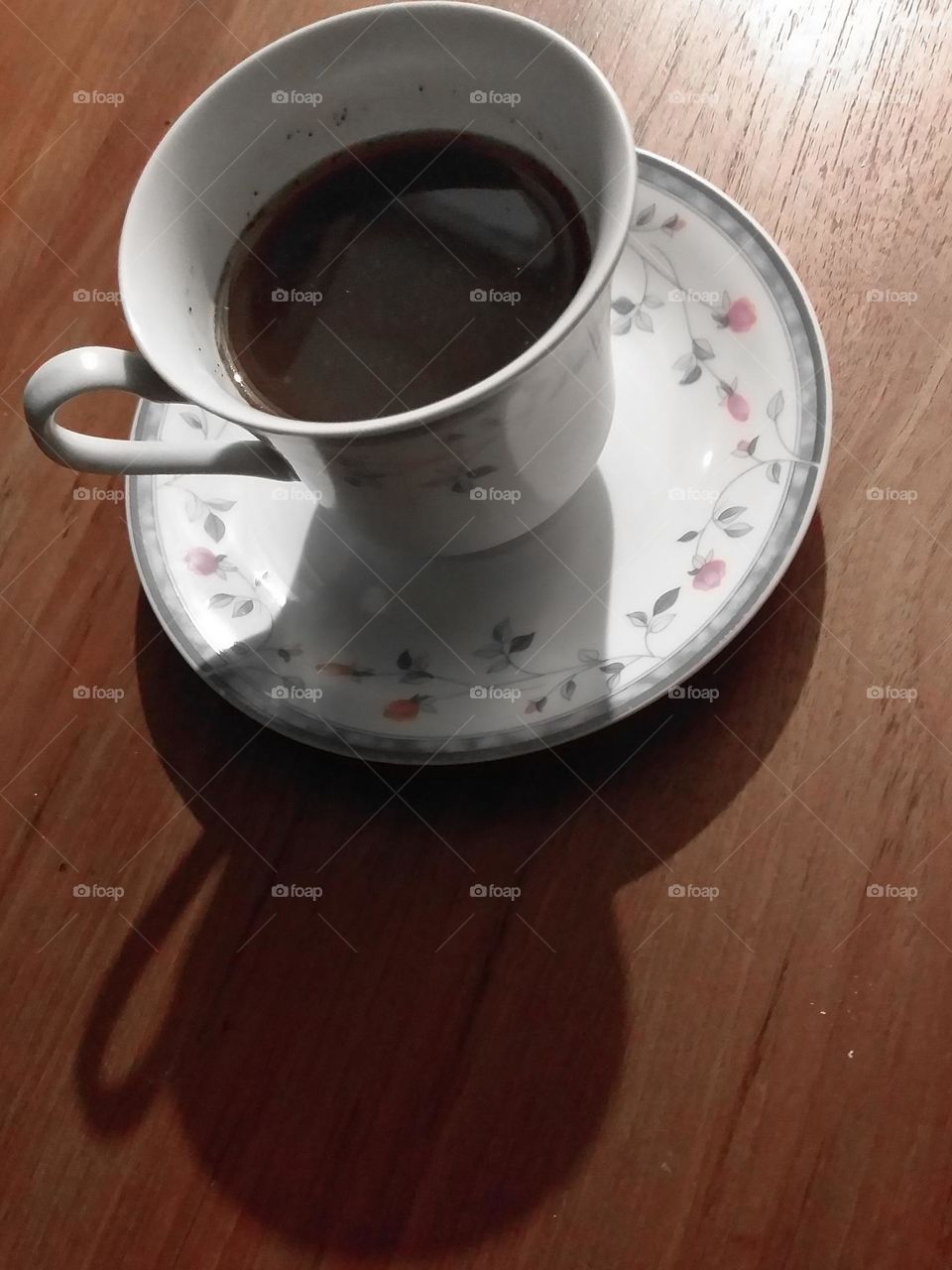 black coffee