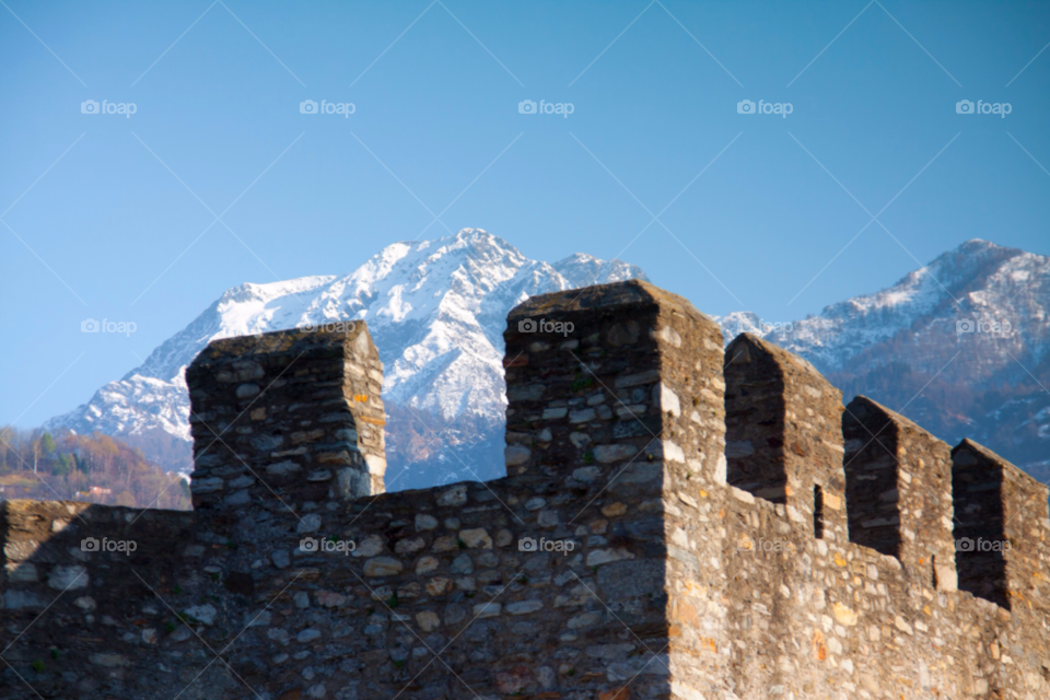 bellinzona switzerland landscape travel building by cmosphotos