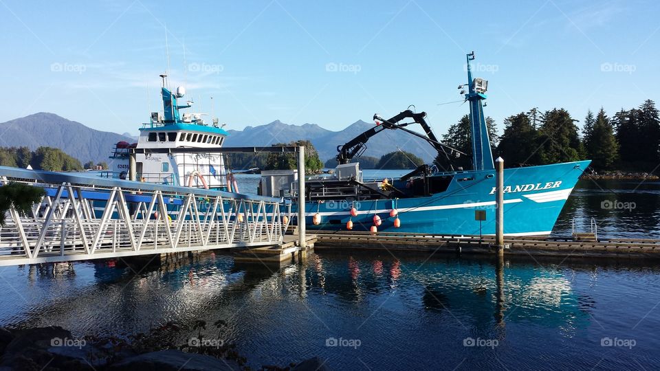 Ship at Port. Taken in Sitka, Alaska