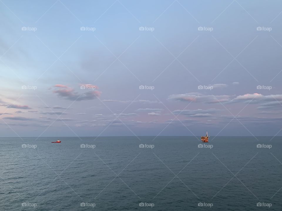 My serene country,serene ocean.