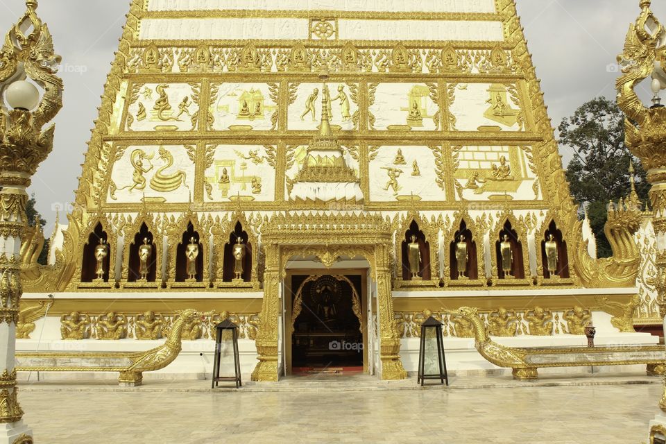 Jayde Wat Nong Bua Invaluable architecture Of Ubon Ratchathani, Thailand