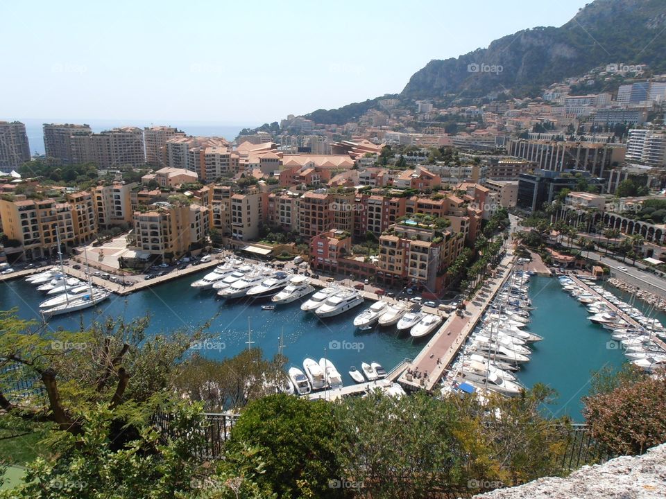 View to Harbor from Monaco
