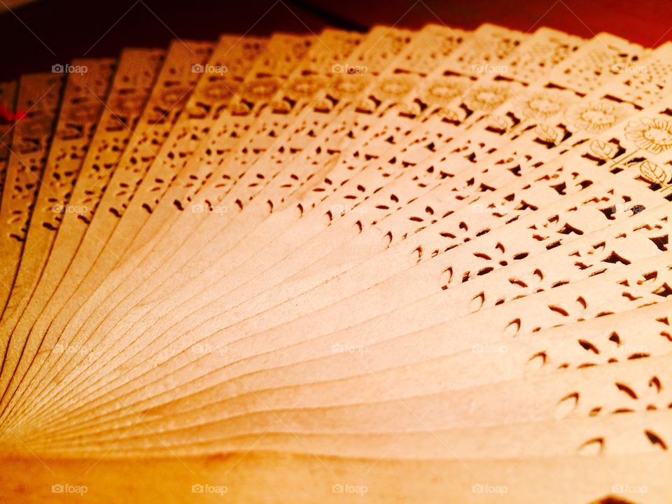 Wood fan