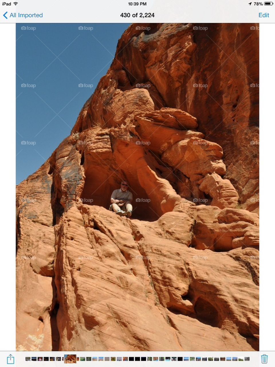 Desert Rock Climbing