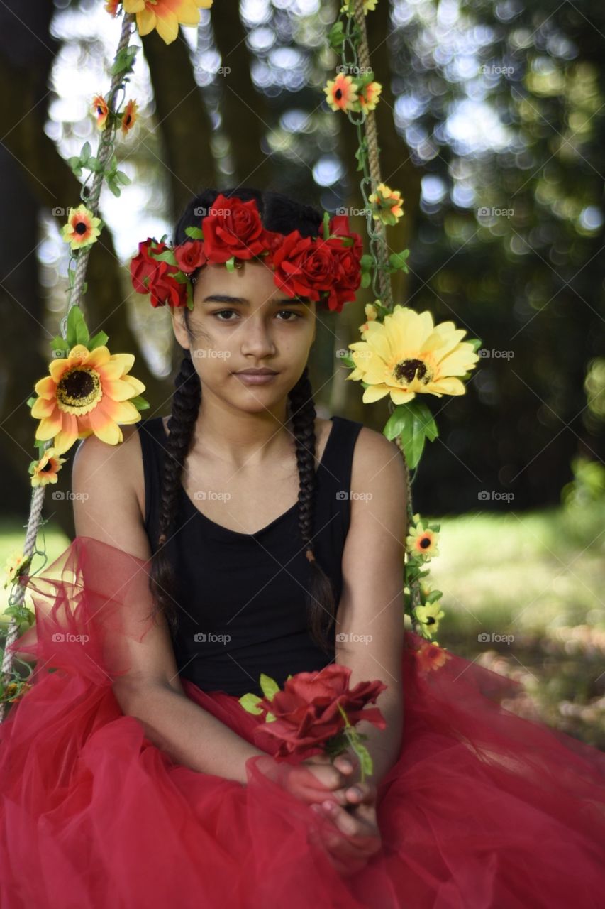 spring swing flowers 
