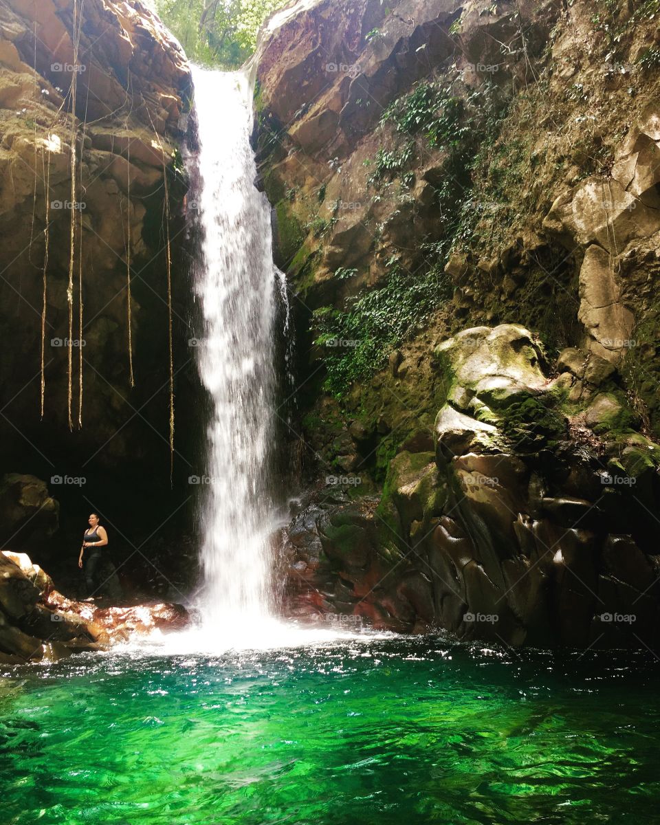 Oropendola Waterfall, Rincón de la Vieja National Park, Guanacaste, Costa Rica