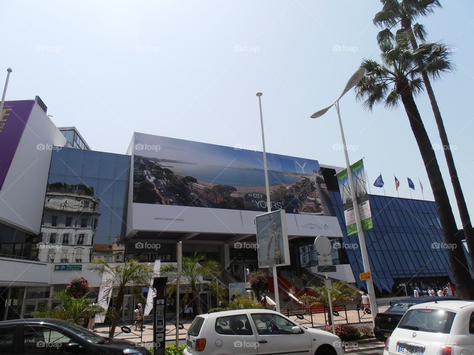 Building of the Film Festival in Cannes 