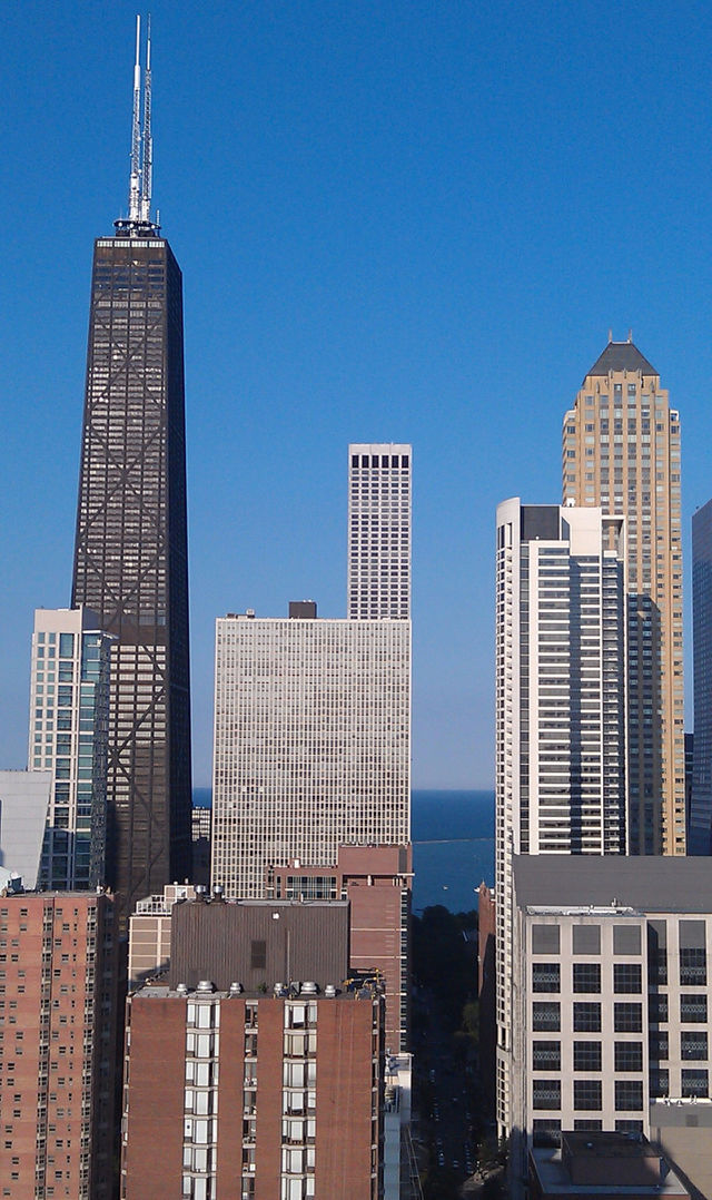 city chicago skyline skyline chicago by jfagan85
