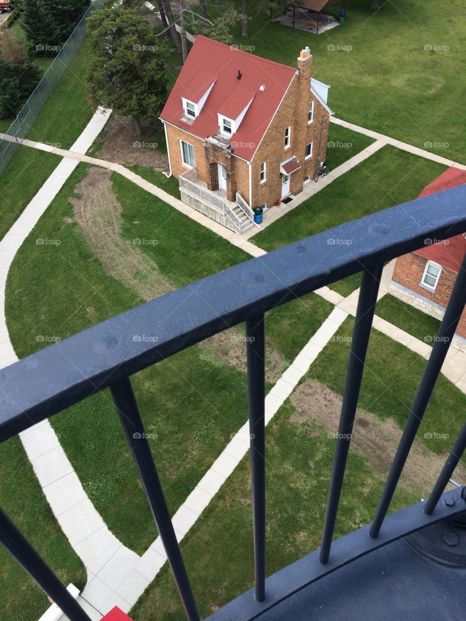 View from a lighthouse 