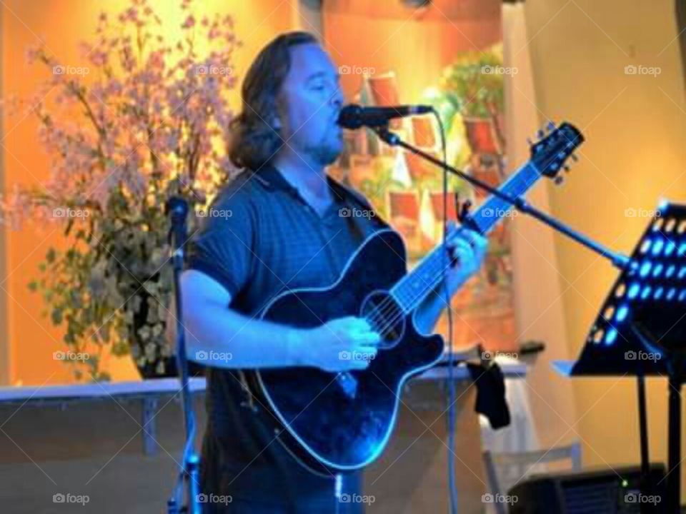 Vinny K Performing at Open Mic in Reston 2012