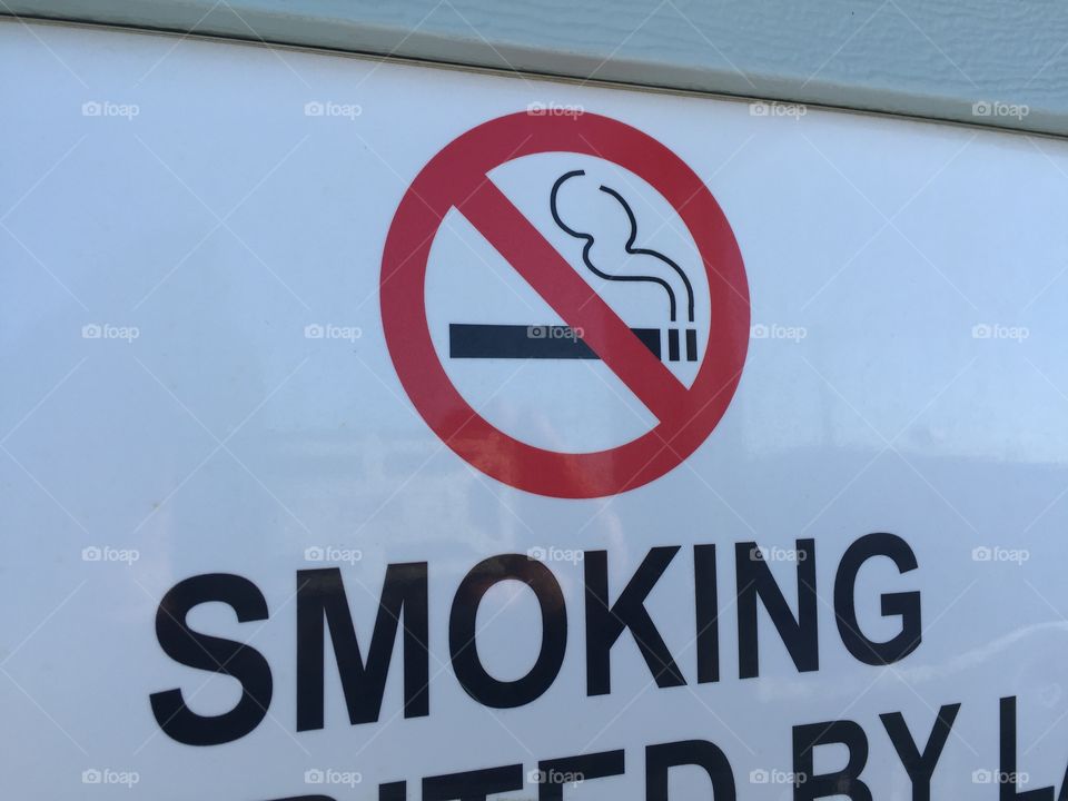 No Smoking Sign