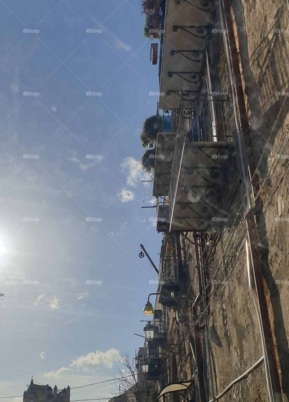 hold historic buildings of Palermo  Sicily