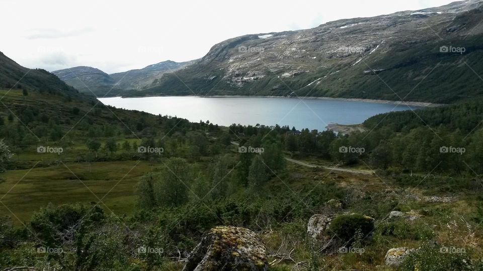 The rough nature in Norway