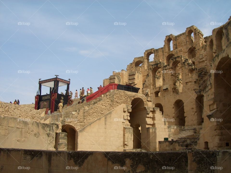 Tunisian coliseum 