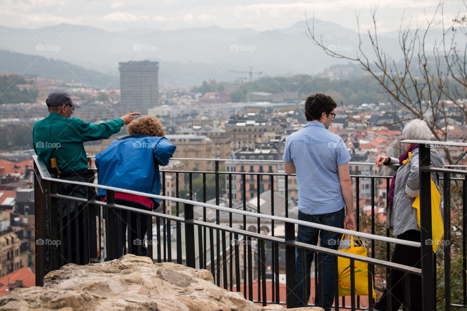 People in San Sebastián 