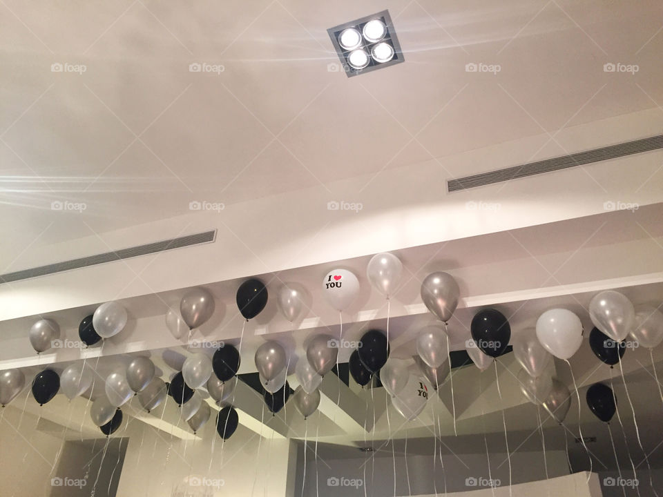 House full of balloons!