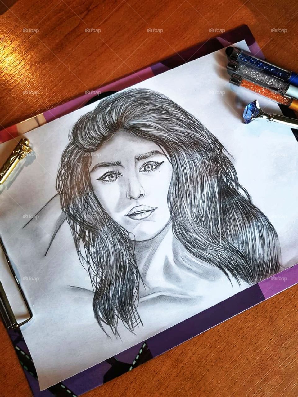 Confident woman portret