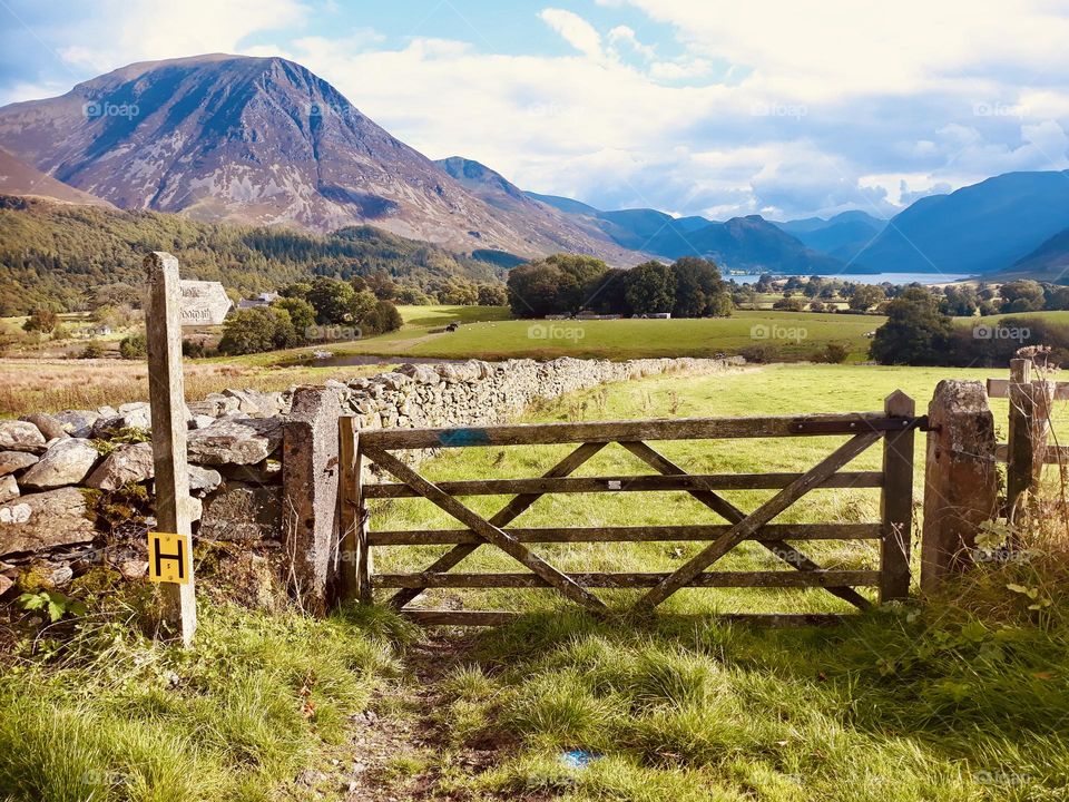 Evening in the Lakes, Northern England