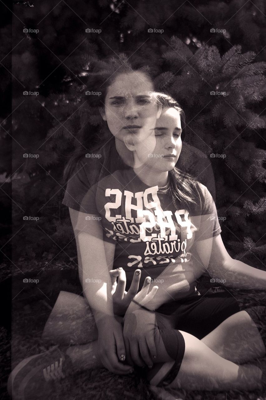 Panorama using a holga