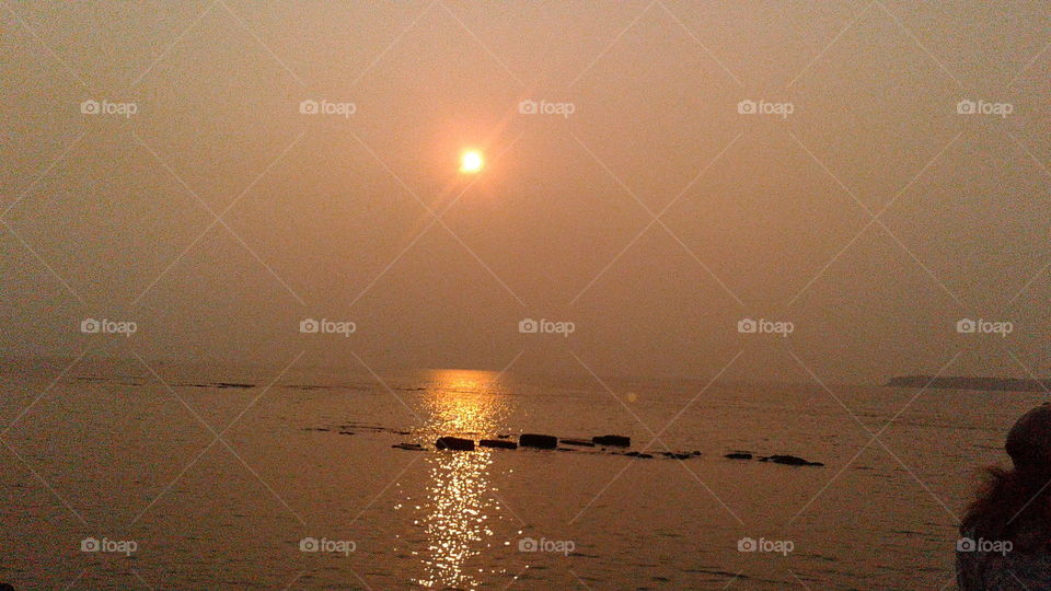 Sun Set, Mumbai India