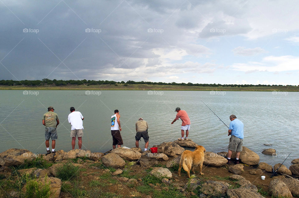 people of fish stones by arizphotog