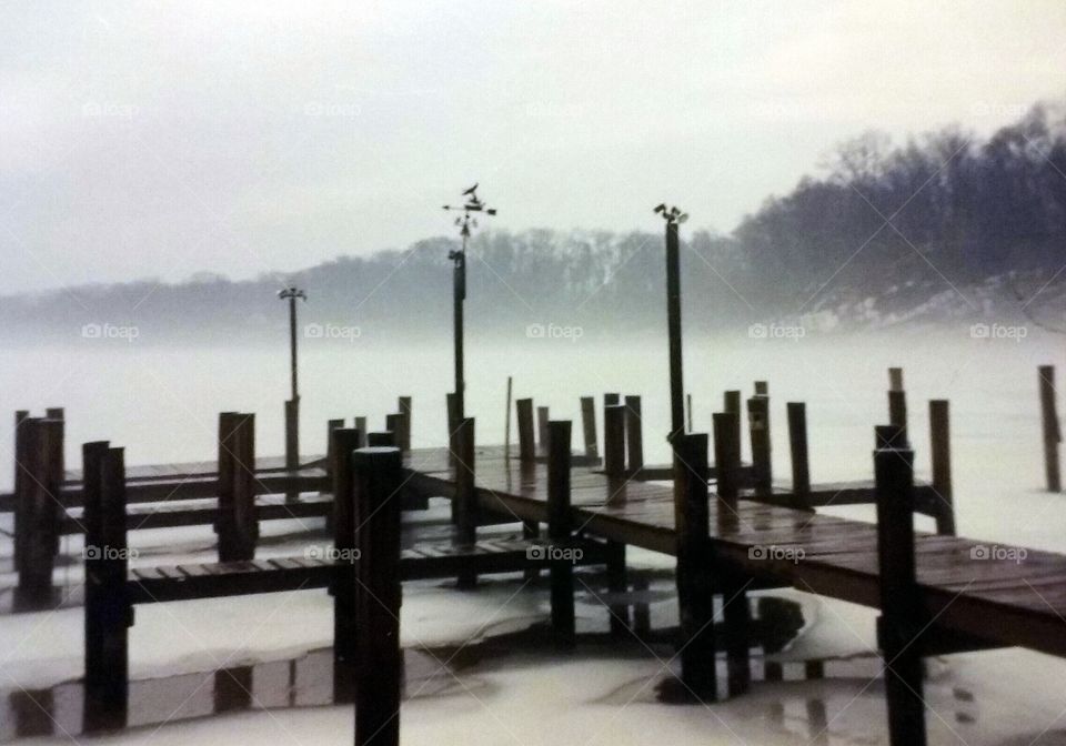 Winter dock