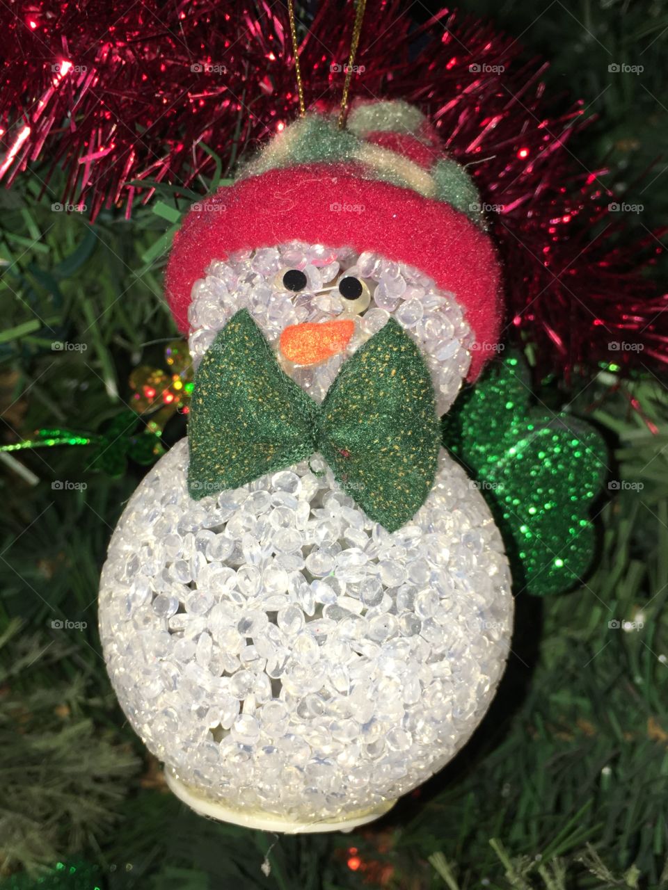 Snowman ornament