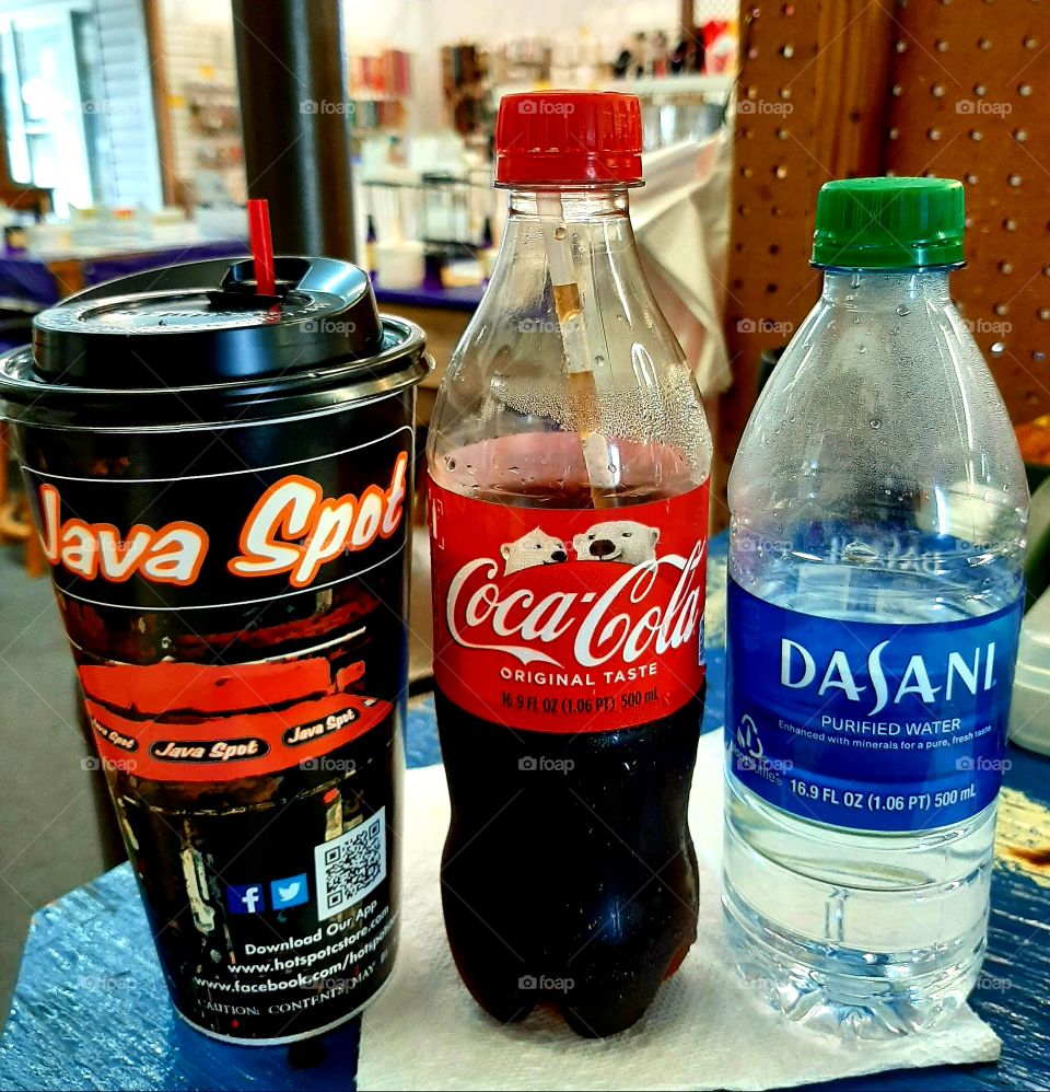 three things to sustain life as I know it🤣 oh and the Jack!