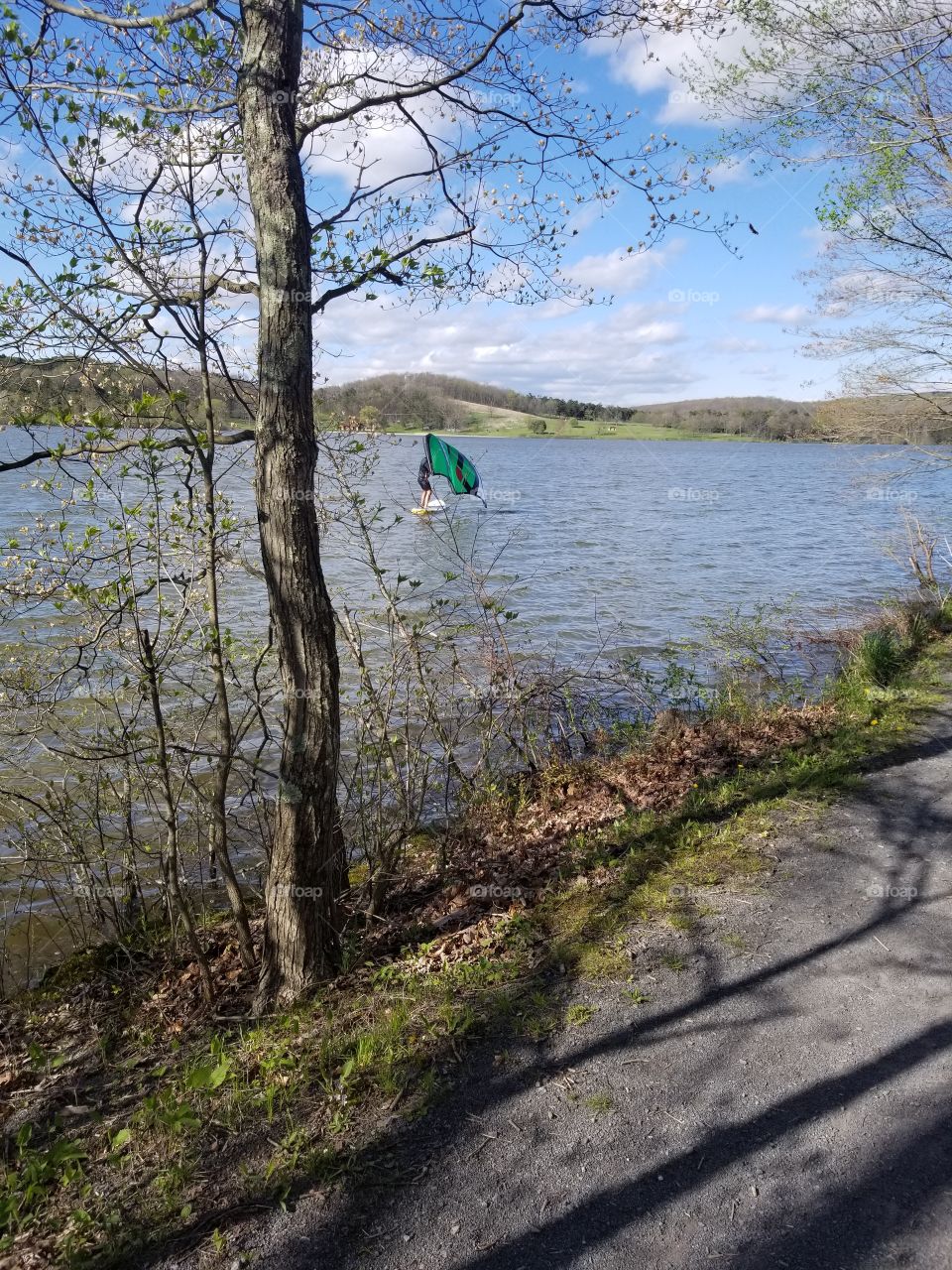 wind surfing