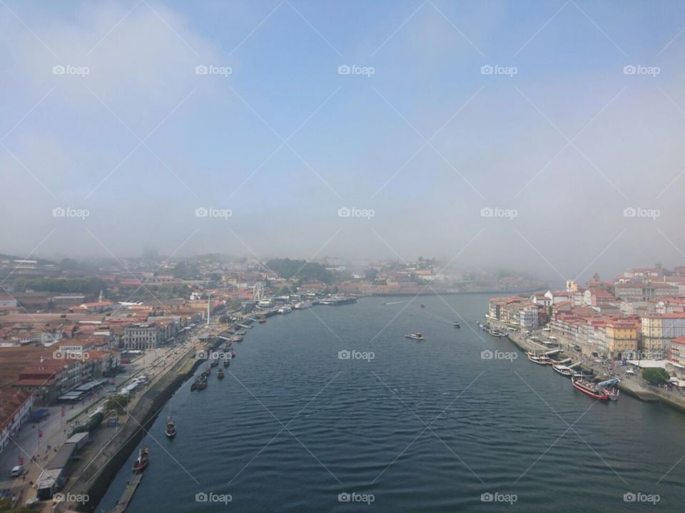 Douro river in Porto 