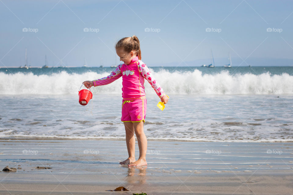 Sea, Beach, Water, Ocean, Child