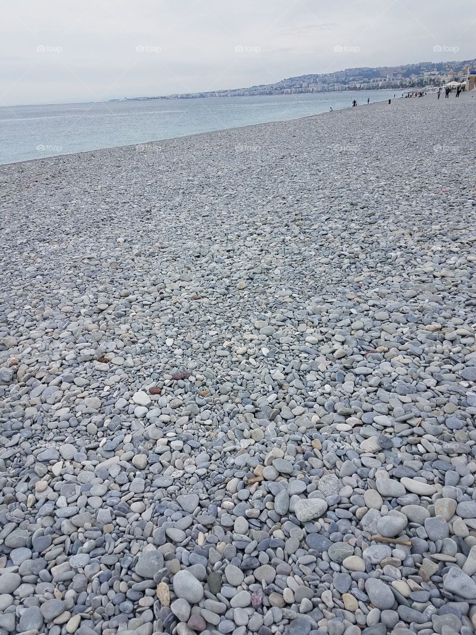 pebble beach on French Riviera