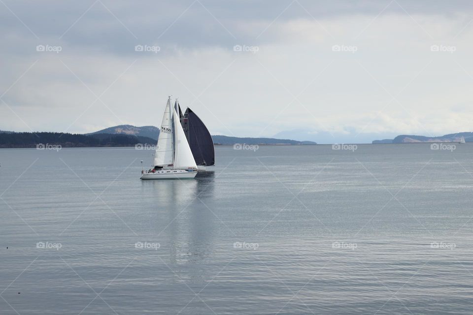 Boats sailing 