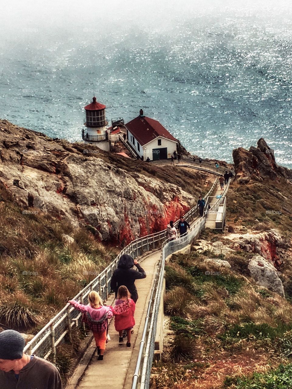 Lighthouse... US Coast Guard Reservation at Point Reyes, CA 