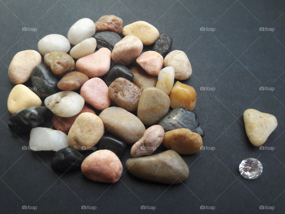 There comes a time when you simply realise you have lost a diamond...while too busy collecting stones