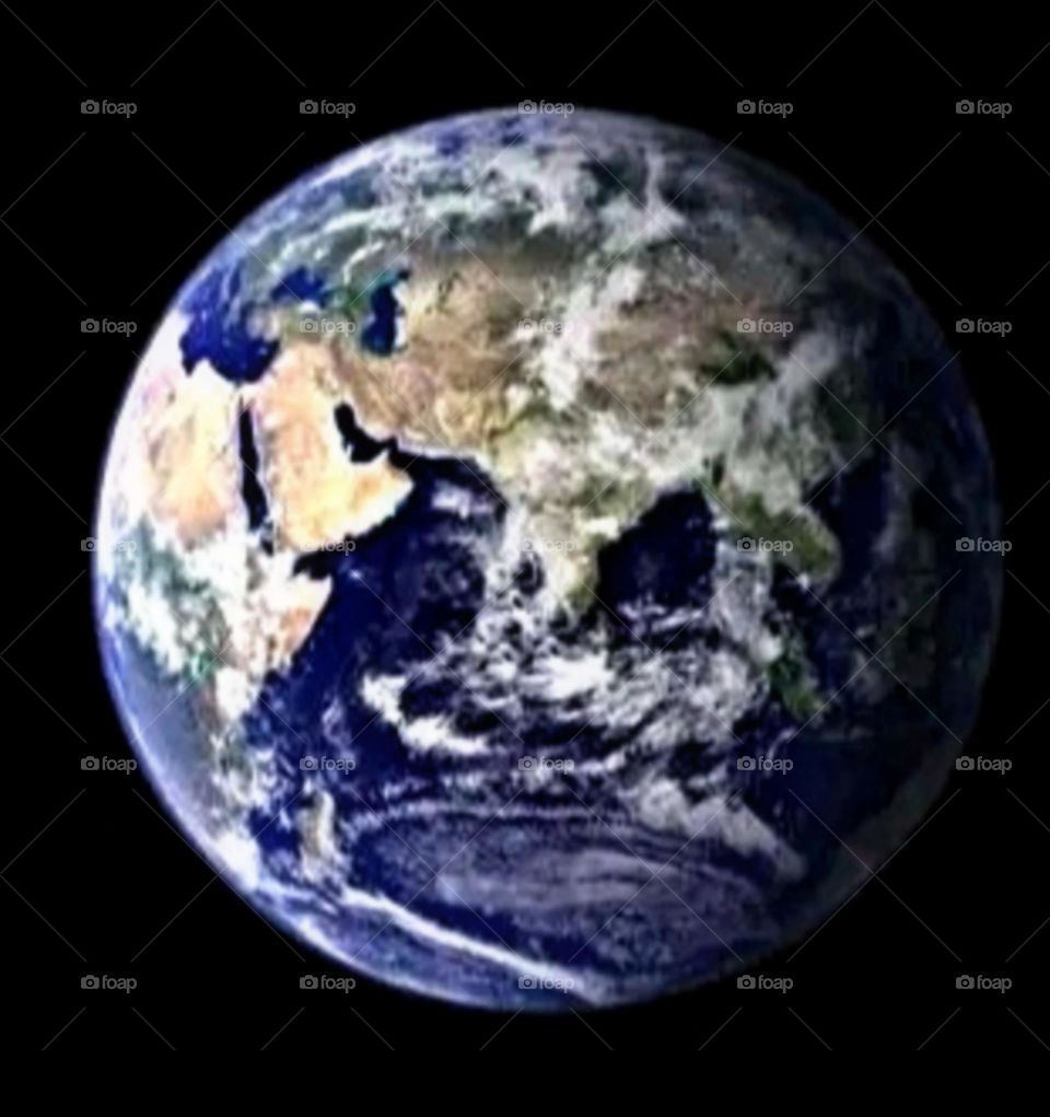 A beautiful and attractive picture of the earth.