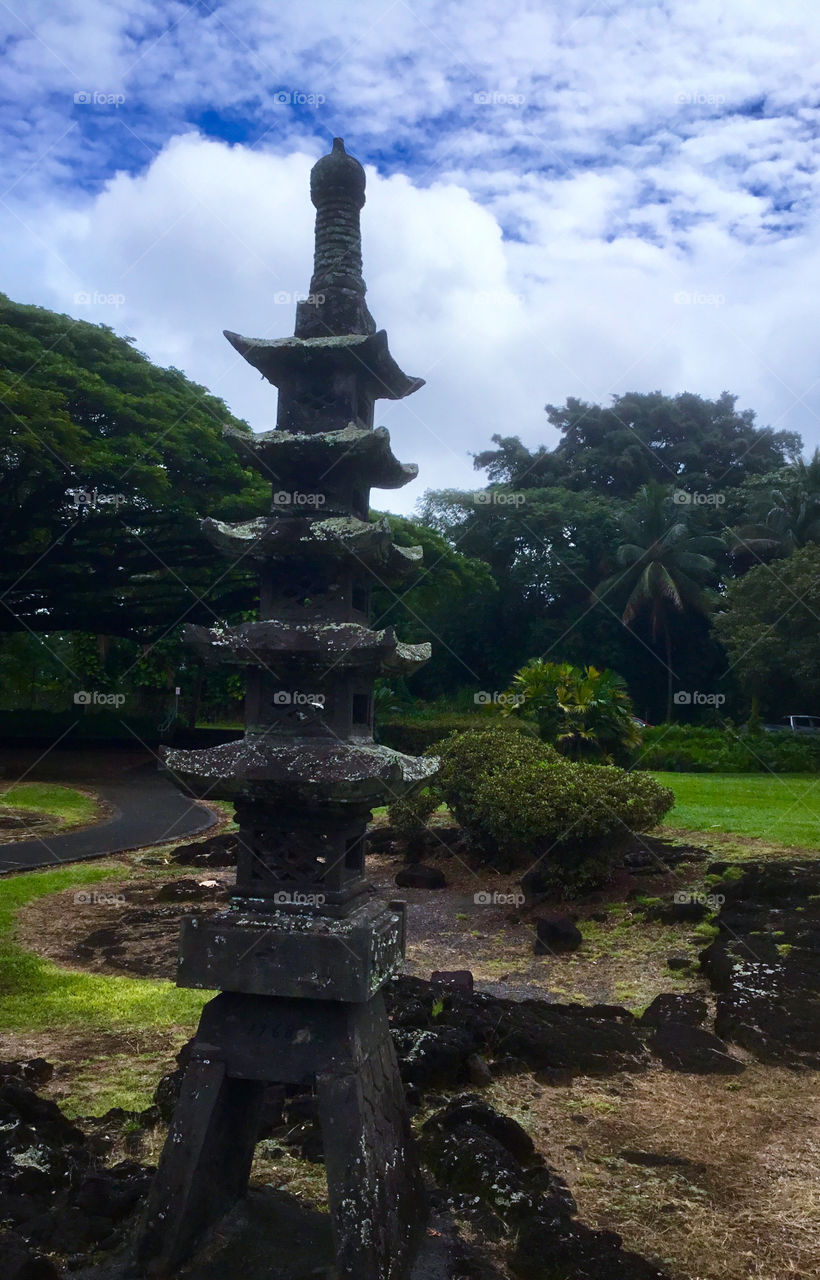 At Liliuokalani Park and Gardens