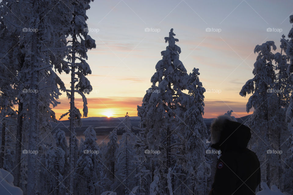 Finland sunset 