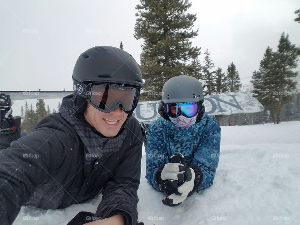 Snowboarding Baby!