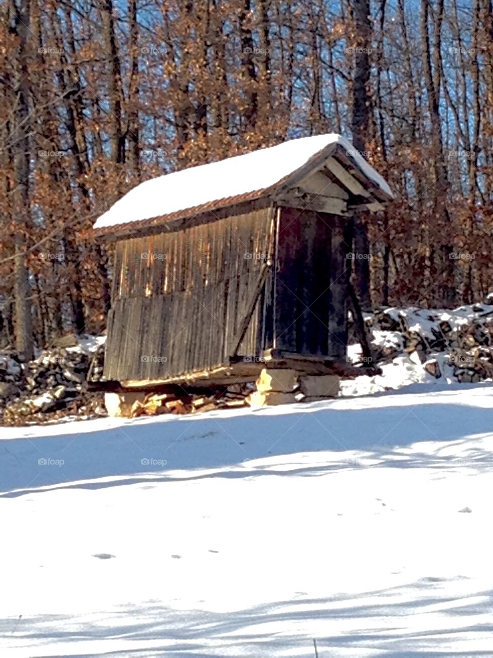 Old hous made of woods