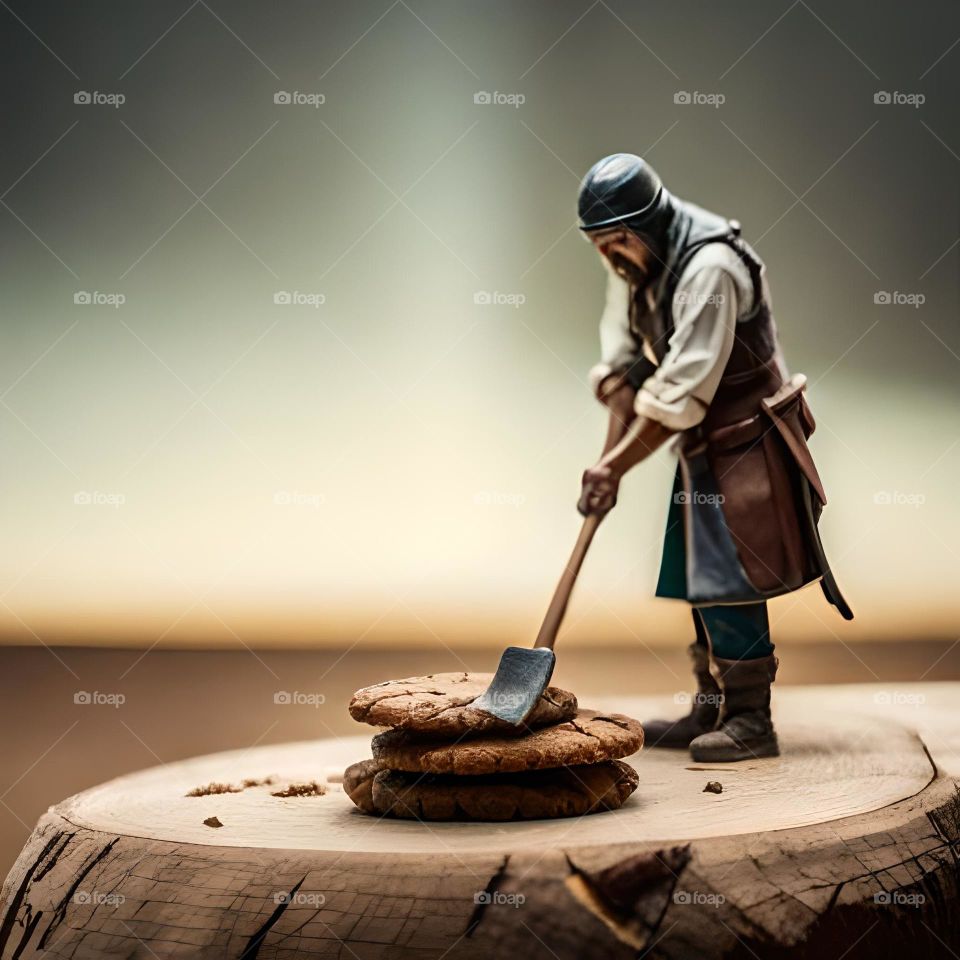 Working for food, Work to put food on the table for the family