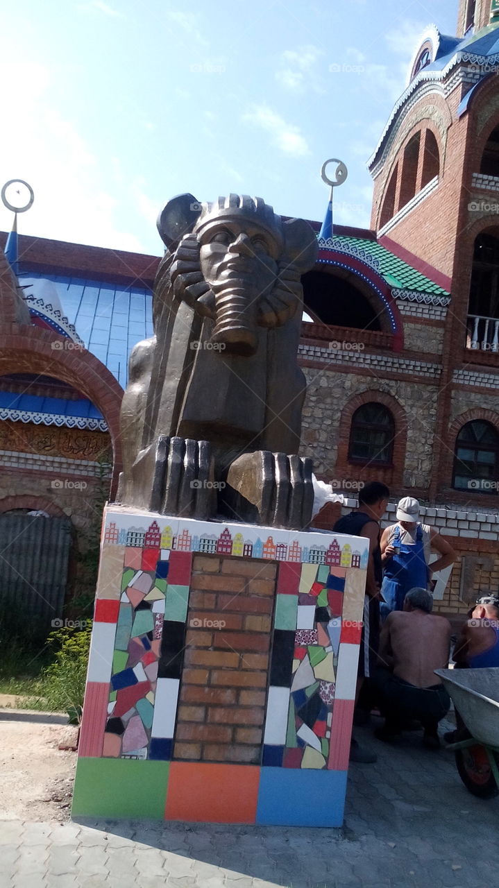 Fragment of the Temple of All Religions, Kazan