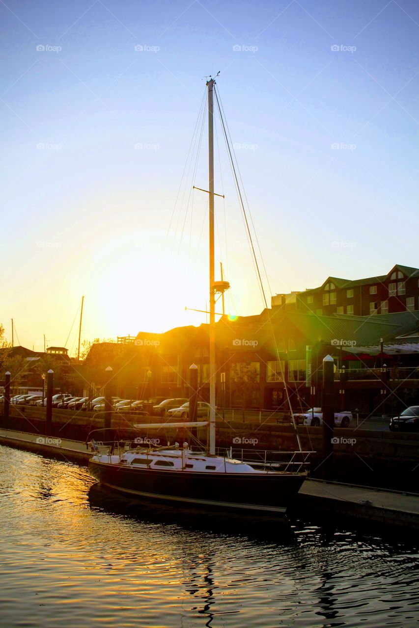 Marina in Newport, Rhode Island