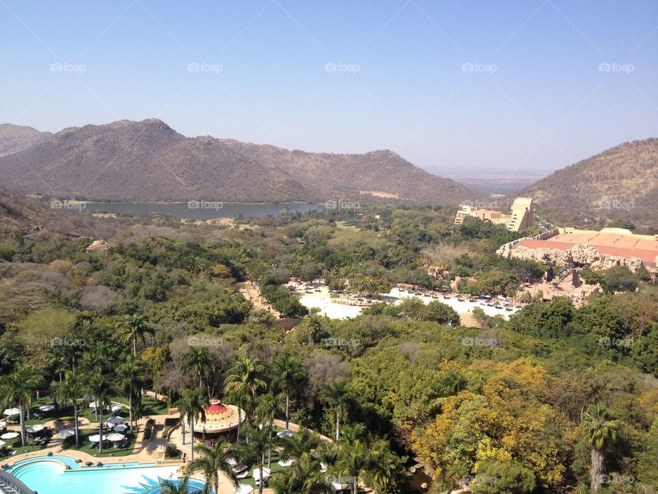 View of Sun City in South Africa