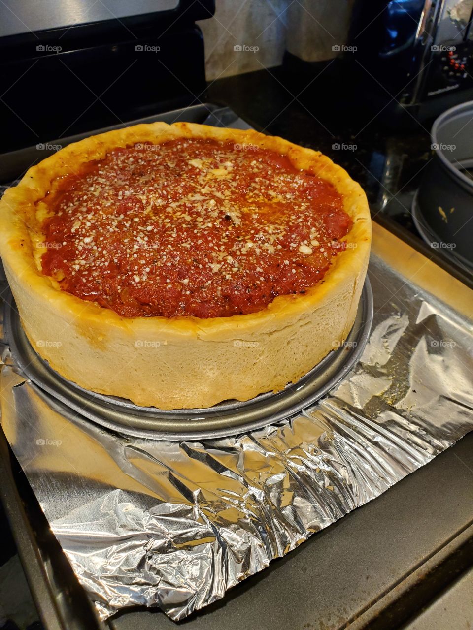 Deep Dish Pizza