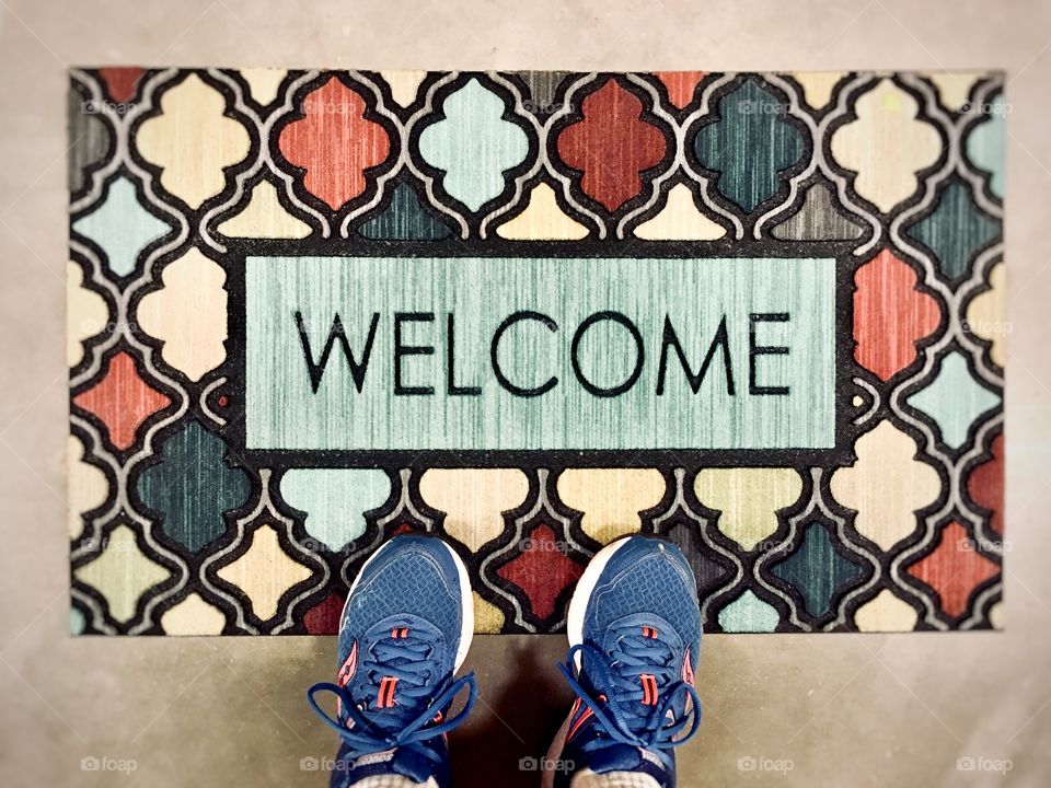 Welcome mat 