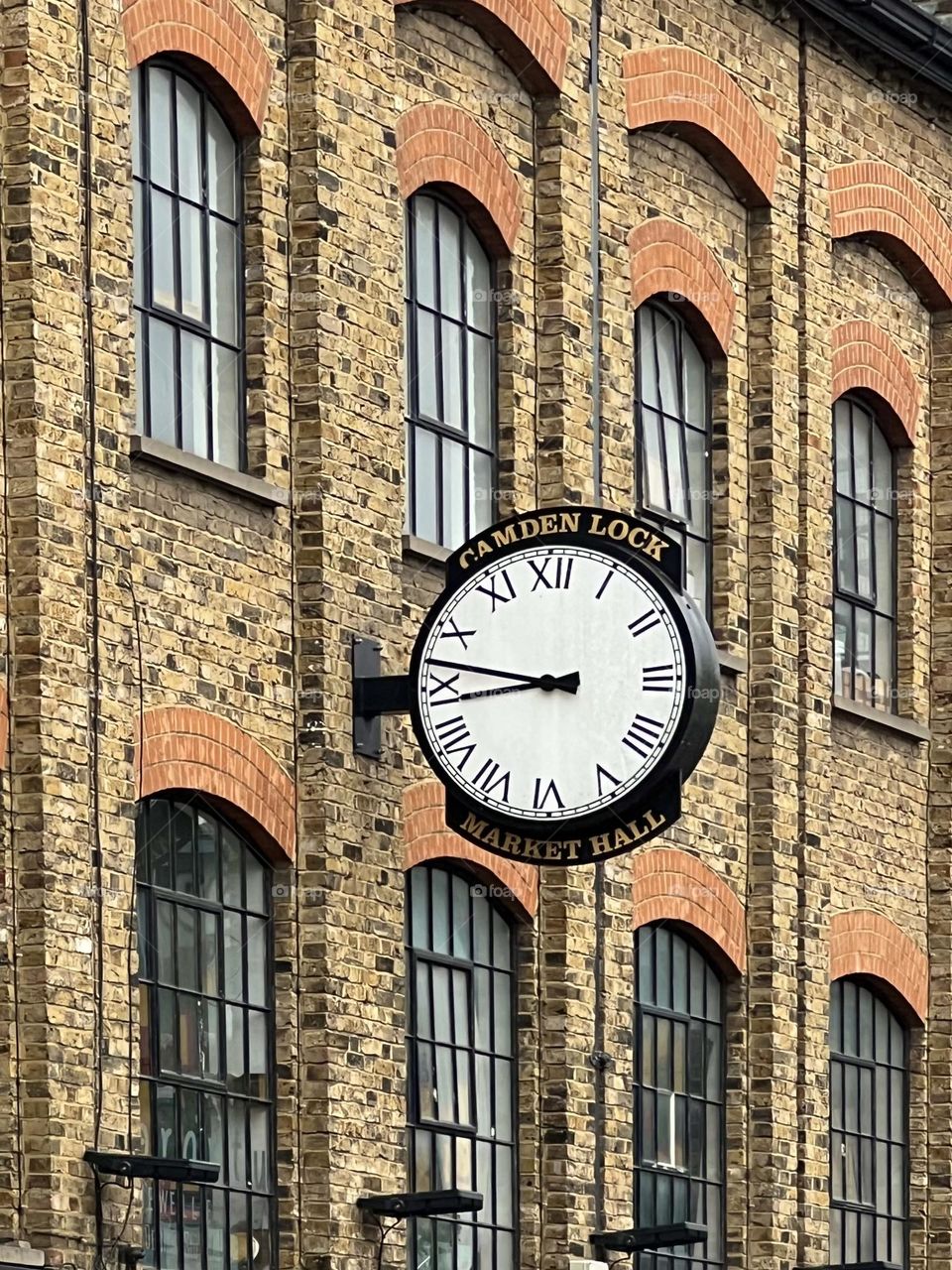 Old street clock